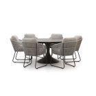 SUNS Noli/Nova ø150cm dining tuinset 7-delig