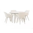 Hartman Sophie Studio ø128cm dining tuinset 5-delig