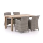 Forza Barga/ROUGH-S 160cm dining tuinset 5-delig
