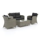 Intenso Leone/Milano stoel-bank loungeset 4-delig