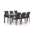 R&S Design Centallo/Sestino 220cm dining tuinset 7-delig stapelbaar