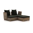 ROUGH-B chaise longue loungeset 3-delig