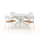 Bellagio Cino/Ferrone ø130cm dining tuinset 5-delig