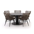 Intenso Busso/La Fonte ø 150cm dining tuinset 6-delig