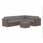 ROUGH-C hoek loungeset 5-delig 6-zits