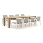Bellagio Vezzano/ROUGH-X 320cm dining tuinset 9-delig