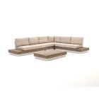 Bellagio Pilago hoek loungeset 5-delig