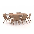 Bellagio Tredozio/Furato 220cm dining tuinset 7-delig