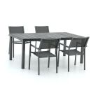 Bellagio Roma/Fidenza 183cm dining tuinset 5-delig stapelbaar