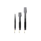 Boretti barbecue grill gereedsschapsset 3-delig (tang compact, tang, pincet)