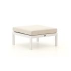 Manifesto Alzano lounge voetenbank 78x78cm - White (incl. kussen)