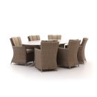 Intenso Adriano/Furato ellips 240cm dining tuinset 7-delig