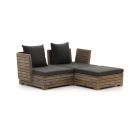 ROUGH-B chaise longue loungeset 3-delig