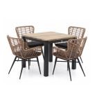 Intenso Asti/Lagundo 90cm dining tuinset 5-delig