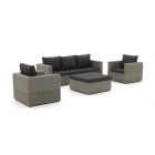 Intenso Carpino stoel-bank loungeset 4-delig
