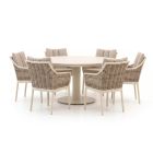 Apple Bee Milou/Melville ø160cm dining tuinset 6-delig