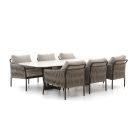 SUNS Fiave/Palermo 280cm low dining tuinset 7-delig