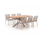 Bellagio Marudo/Induno Deens Ovaal 240cm dining tuinset 7-delig stapelbaar