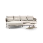 SUNS Feroli/Nova chaise longue loungeset 4-delig rechts