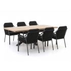 Tierra Outdoor Liv/Montorio 220cm dining tuinset 7-delig stapelbaar