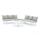 Forza Vadena hoek loungeset 4-delig verstelbaar