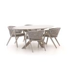 Manifesto Valsecca/Furato ellips 200cm dining tuinset 5-delig