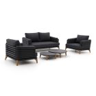 Bellagio Esenta stoel-bank loungeset 5-delig