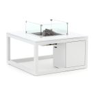 Cosiraw lounge vuurtafel 100x100x55cm