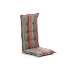 Tuinkussen hoge rug 123x50cm