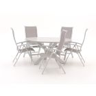 Bellagio Lugo/Lodola ø 150cm dining tuinset 6-delig verstelbaar