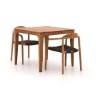Bellagio Berbaro/Bruca 90cm dining tuinset 3-delig stapelbaar