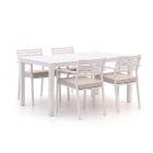 Bellagio Rumo/Menzano 160cm dining tuinset 5-delig stapelbaar