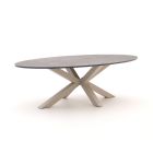 Bellagio Induno Ellips dining tuintafel 240x120cm