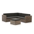 ROUGH-C hoek loungeset 4-delig