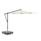 Glatz Sunwing Casa zweefparasol ø 330cm - Ecru (150) (incl. voet 160kg verrijdbaar) (incl. hoes)