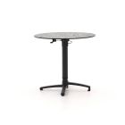 Bellagio Canzo klaptafel ø80 (h:73/109cm) verstelbaar