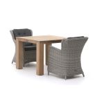 Intenso Milano/ROUGH-X 100cm dining tuinset 3-delig