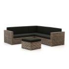 ROUGH-C hoek loungeset 4-delig