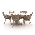Intenso Busso/La Fonte ø 150cm dining tuinset 6-delig