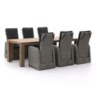 Intenso Umbria/ROUGH-X 240cm dining tuinset 7-delig verstelbaar