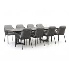 Tierra Outdoor Liv/Naro 280cm dining tuinset 9-delig stapelbaar