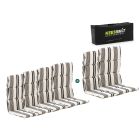 Madison Fiber hoog tuinkussen set van 6