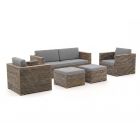 ROUGH-C stoel-bank loungeset 5-delig