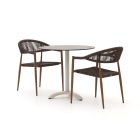 Manifesto Belpasso/Lisio ø80cm dining tuinset 3-delig stapelbaar