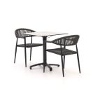 Manifesto Belpasso/Canzo 70cm dining tuinset 3-delig verstelbaar