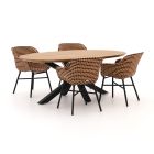 Hartman Delphine/Stephanie 200cm dining tuinset 5-delig