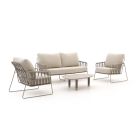 Tierra Outdoor Rivera/Moretti stoel-bank loungeset 4-delig