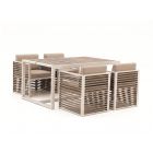 Bellagio Cadora 160cm dining tuinset 5-delig