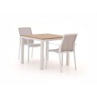 Bellagio Dranera/Fidenza 90cm dining tuinset 3-delig stapelbaar