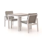 Bellagio Vezzano/La Fonte 90cm dining tuinset 3-delig
